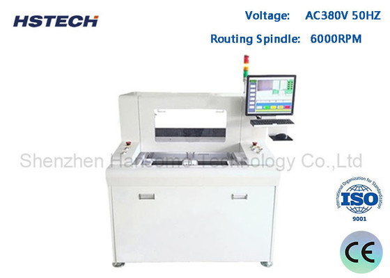 Bom preço. CCD detecção de coleta de fundo PCBA Router Machine com servomotor on-line