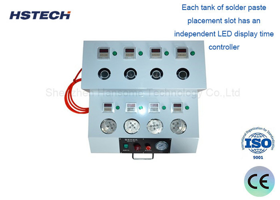 Bom preço. Máquina de pasta de soldadura de ecrã LED com controlador de tempo e função FIFO on-line