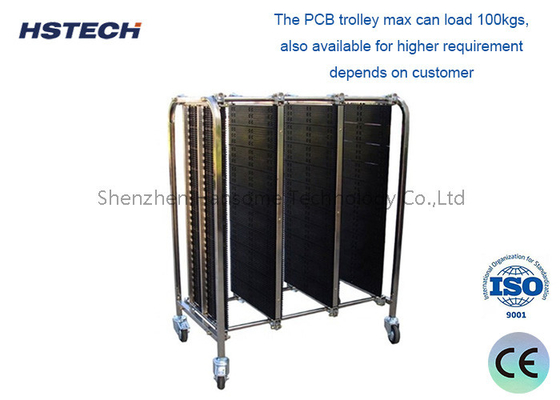 Bom preço. Equipamento de manipulação de PCB ESD com 3 camadas e capacidade de 300pcs on-line