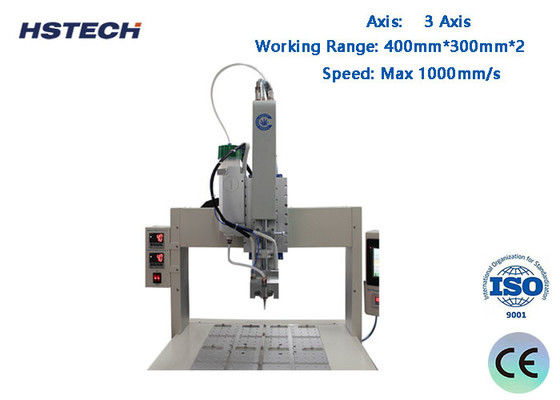 Corpo de máquina de aço inoxidável PC Controle de 3 eixos Máquina de distribuição visual HS-VD331