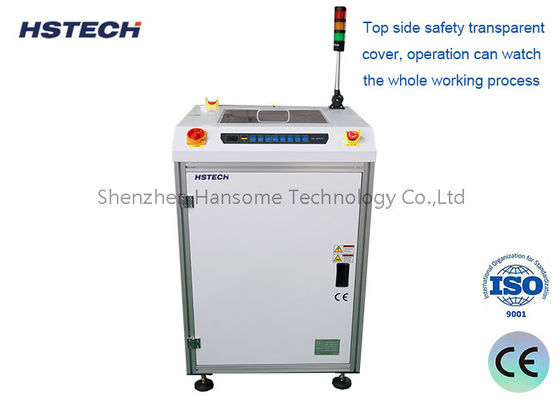 Controlos de botões LED Flexível Fixa Janela de Observação do Carril PCB Transporte de Volta