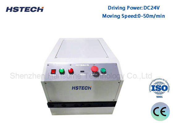 Bom preço. Display LED Veículo guiado automatizado Robô Carrinho guiado automatizado de rodas duplas HS-200AGV on-line