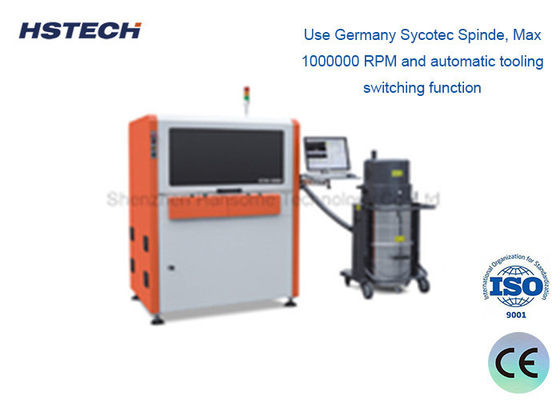 Bom preço. 100000 RPM Sistema de CCD de Fuso Inline PCB Depaneling Router Machine sem Jig on-line