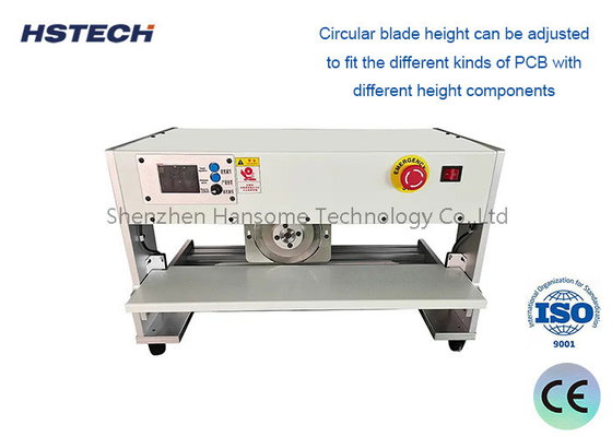 Bom preço. Máquina de corte de equipamento de desinstalação de PCB com lâmina V-Cut durável com função de indução on-line