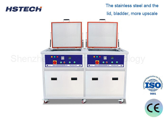 Bom preço. Limpeza ultrassônica de aço inoxidável com sistema de temperatura constante para equipamento de limpeza SMT on-line