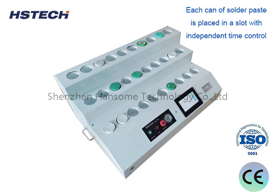 Bom preço. Controle eficaz da temperatura da pasta de solda com máquina automática de descongelamento e temporizador on-line