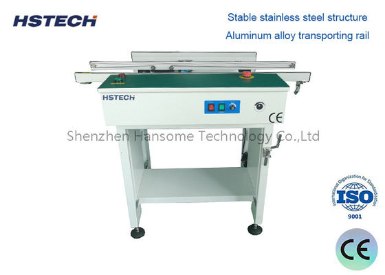 Bom preço. Máquina de transportador de transferência de PCB ajustável em altura com mesa de trabalho ESD on-line