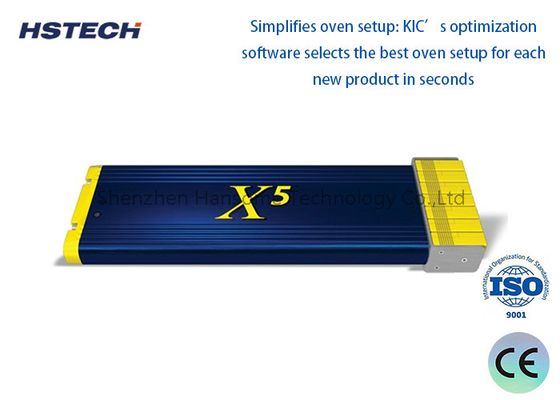 Bom preço. Profilador térmico KIC X5 padrão tipo K com termopares USB para temperatura máxima de inclinação on-line