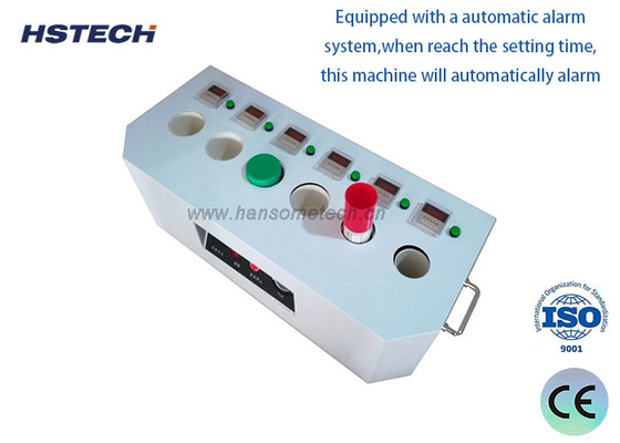 Bom preço. Novo design touch screen 6 tanque solda pasta máquina de aquecimento para montagem eletrônica on-line