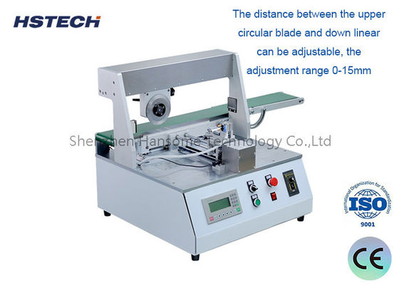 Dispositivo de dupla proteção Blade Miving PCB Separator v-Cut PCB Depaneling Equipamento