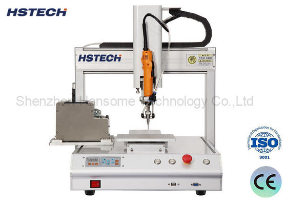 Bom preço. Robô de aperto de parafuso de escritório de 3 eixos com suporte de parafuso M6 e construção de alumínio on-line