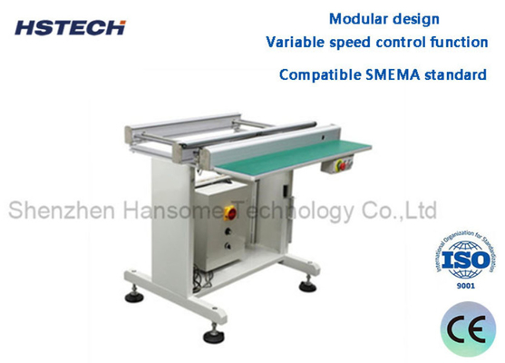 Bom preço. Transporte de ligação de circuito impresso de tubo quadrado de ferro modular com controlo de velocidade variável para equipamento de manipulação de circuitos impresso on-line