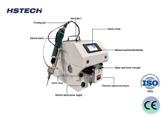 Bom preço. Máquina de fixação de parafusos portátil compacta e versátil com alimentador automático para posicionamento flexível on-line