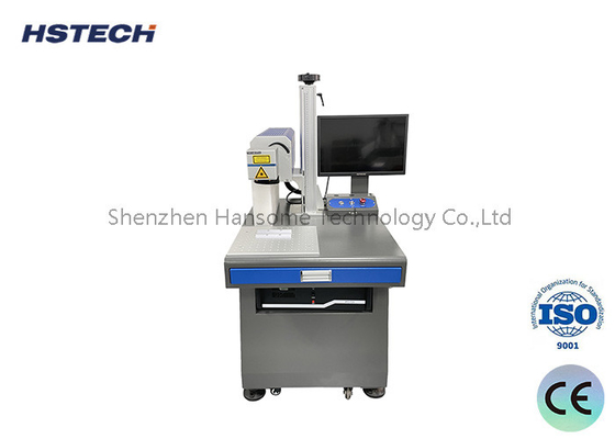 Bom preço. Máquina de marcação a laser UV de alta precisão com sistema de controlo inteligente para equipamento de manipulação de PCB on-line