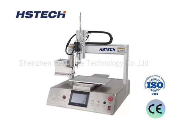 Máquina de fixação de parafusos de escritório e de funcionamento visível com cabeça de bloqueio única