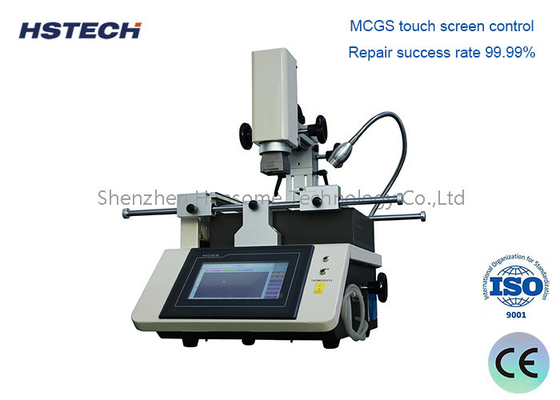 Bom preço. Equipamento de manipulação de PCB 3 zonas de aquecimento BGA Rework Station com Industrial Touch Screen CE on-line