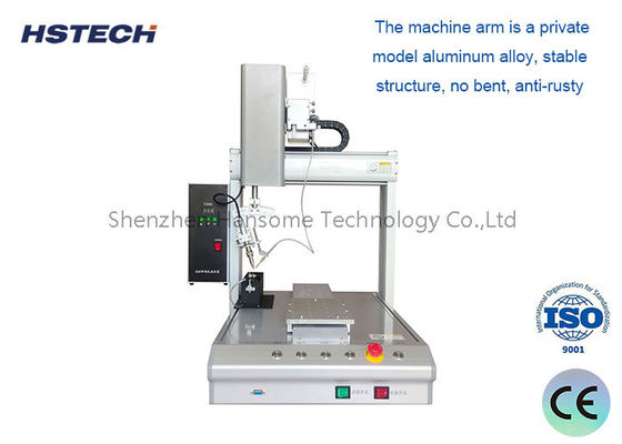 Robô de solda automática de cabeça de solda multidirecional para montagem de PCB
