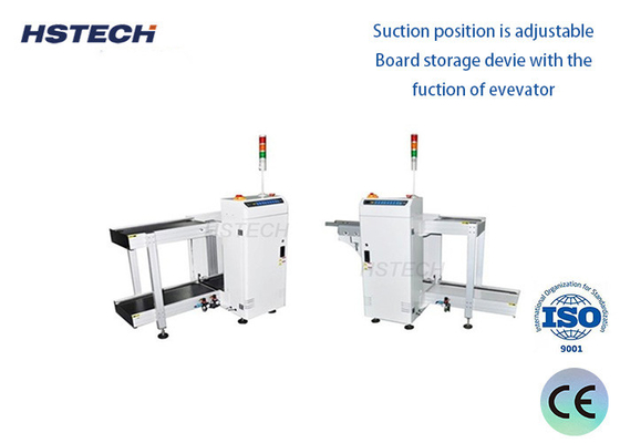Bom preço. Equipamento automático de manuseio de PCB controlado por PLC com correia de transporte ESD e configurações seletivas de passo on-line