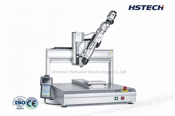 Máquina de distribuição de PCB guiada por visão automática com cola AB para montagem de PCB
