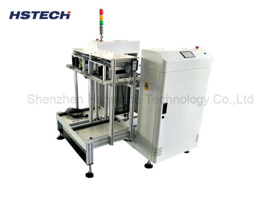 Equipamento de manuseio de PCB de duplo trilho NG / OK Descarregador de PCB Altura padrão