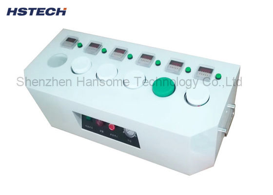 Bom preço. FIFO / Alarme automático Máquina de solda de pasta Equipamento de descongelamento / envelhecimento 6 Tanques 50/60Hz on-line
