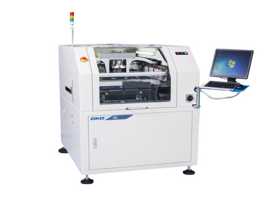 Bom preço. GKG SMT Stencil Printer Machine Windows Operação Torre Luz 0.01mm Precisão on-line