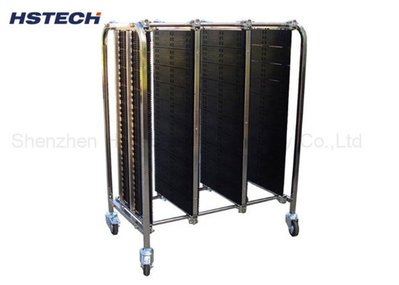 Bom preço. Equipamento de manuseio de PCB CE 3 camadas anti-estática 4 rodas móvel SMT carrinho de conversão on-line