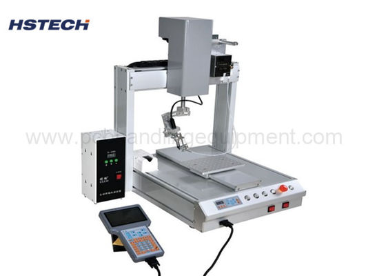 Eixo Y 1,0 espessura de fio 360° rotação robô de solda automática RS232