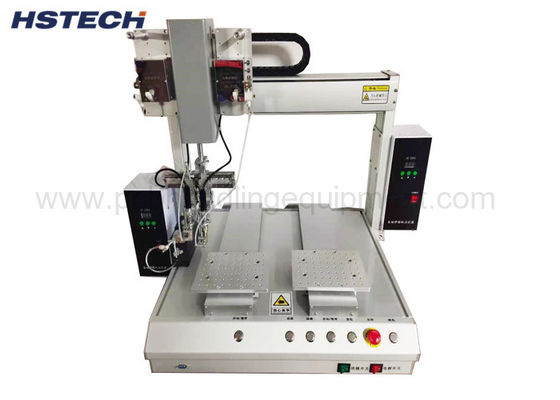 Bom preço. Robô de solda automática de plataforma dupla RS232 300mm/S on-line